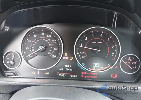 2016 BMW 328I xDrive from USA, damaged, VIN WBA8G5C51GK442736